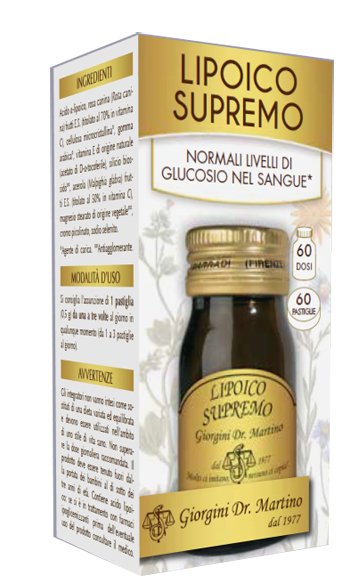 LIPOICO SUPREMO 30G PASTIGLIE — confronto prezzi