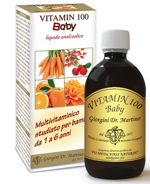 Vitamin 100 baby liquido analcolico 500 ml — confronto prezzi