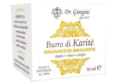 Dr Giorgini Burro Di Karitè Cosmetico Idratante Rigenerante 50ml — confronto prezzi