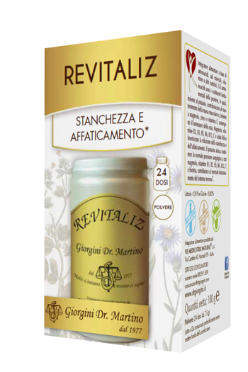 Dr. Giorgini Ravitaliz Polvere Integratore Contro Stanchezza Fisica e Mentale 180 g — confronto prezzi