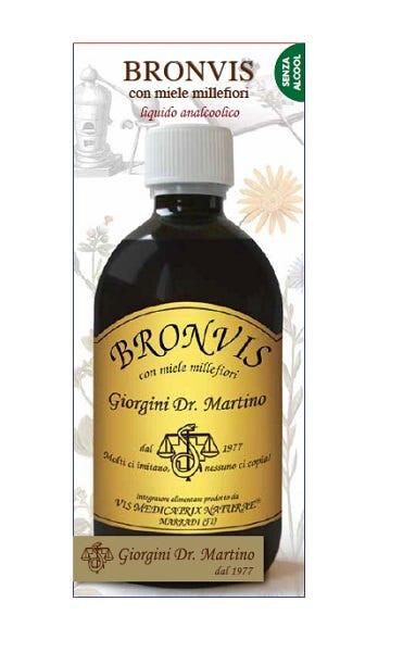 Dr. Giorgini Bronvis Con Miele Millefiori Integratore Per la Tosse 500 ml — confronto prezzi