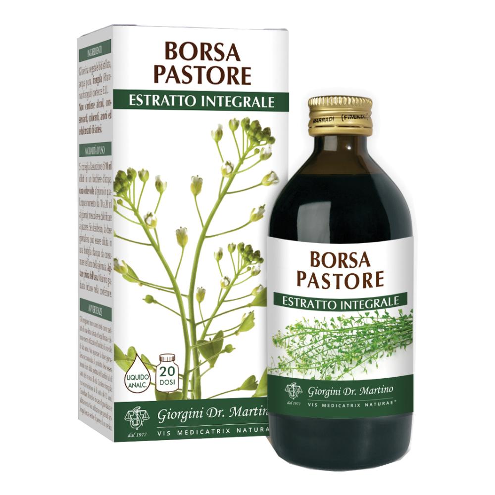 Borsa Pastore Estratto Integrale Integratore Per Il Ciclo Mestruale Soluzione Orale 200ml