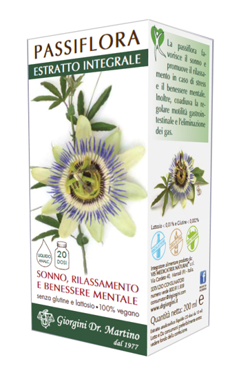 Dr. Giorgini Passiflora Estratto Integrale Integratore Alimentare, 200ml