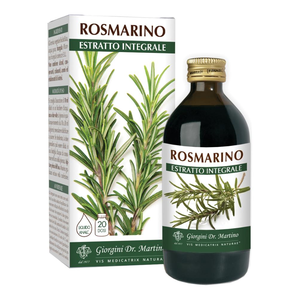 Rosmarino Estratto Integrale Integratore Per La Funzione Digerente 200ml