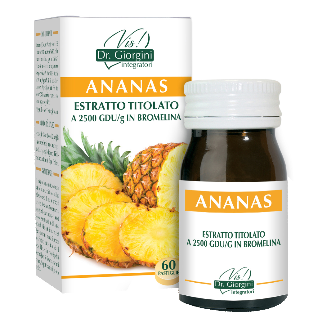 Vis Giorgini Ser-vis Ananas Estratto Titolato 60 Pastiglie