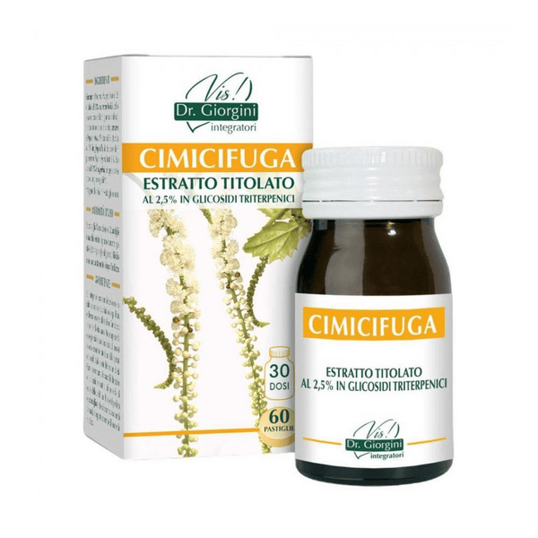 Vis Dr. Giorgini Cimicifuga Integratore Estratto Titolato per i Disturbi della Menopausa 60 Pastiglie