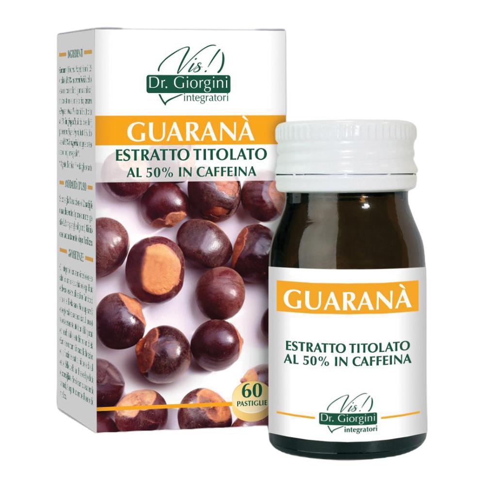 Guarana' estratto titolato 60 pastiglie — confronto prezzi
