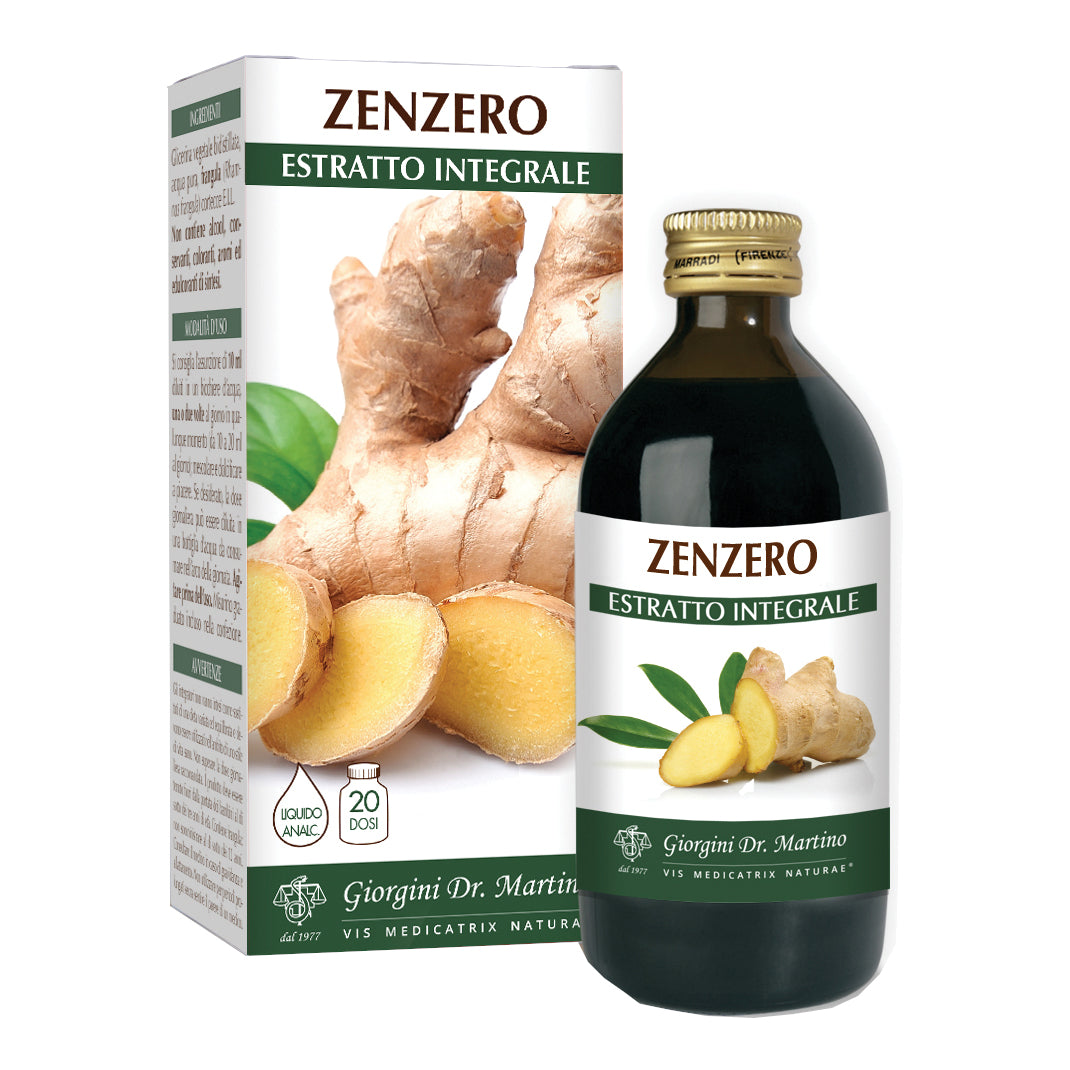 Dr.Giorgini Zenzero Estratto Integrale Liquido Analcolico, 200ml — confronto prezzi
