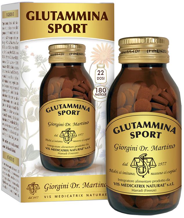 Dr.giorgini Ser-vis Glutammina Sport 180 Pastiglie