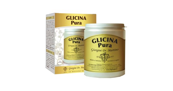 Glicina Pura Polvere Solubile 250 G g per soluzione orale