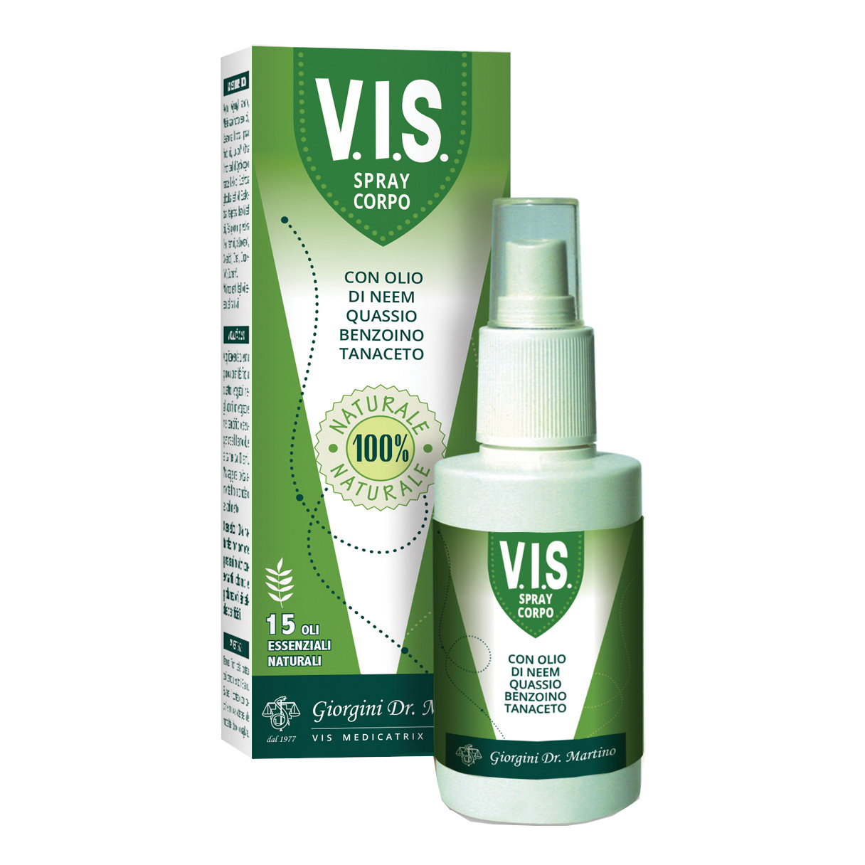 V.i.s. Liquido Alcoolico Spray Profumato Per Il Corpo 75ml — confronto prezzi