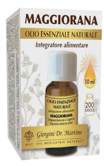 Maggiorana Olio Essenziale Naturale Integratore Per La Funzione Digestiva E L'eliminazione Dei Gas Intestinali Gocce Orali 10ml — confronto prezzi