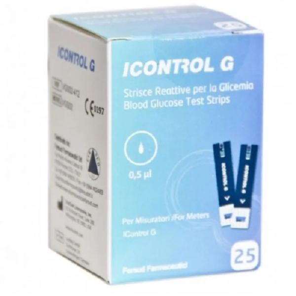 Icontrol G Strisce Reattive Glicemia 25 Pezzi — confronto prezzi