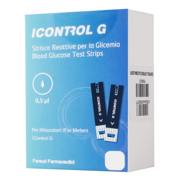 Farsud Farmaceutici Strisce Misurazione Glicemia Icontrol G 50 Pezzi