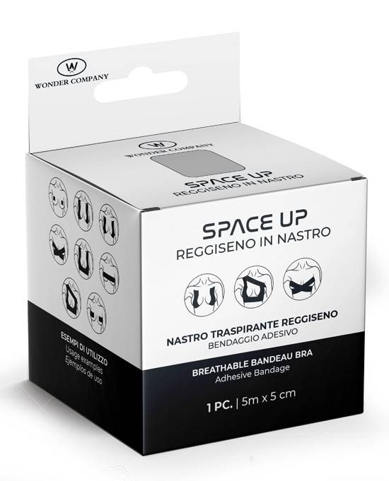LR Wonder Space Up Reggiseno in Nastro, 5 M x 5 cm