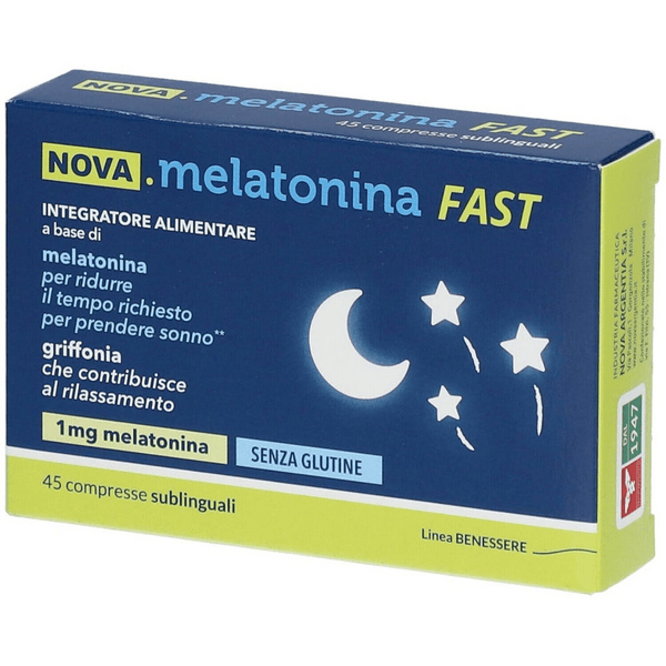 Nova Melatonina Fast Integratore alimentare per il sonno