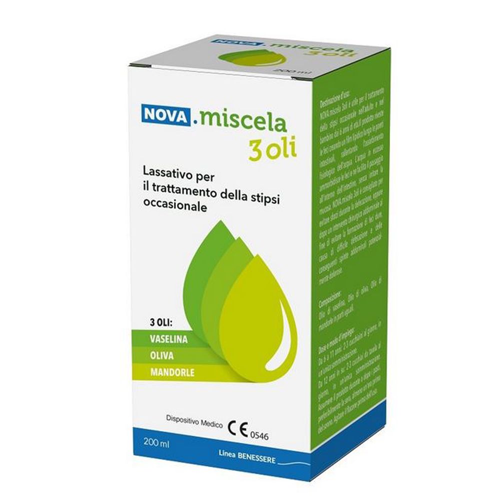 NOVA. Miscela 3 Oli Soluzione Orale 200 ml orale