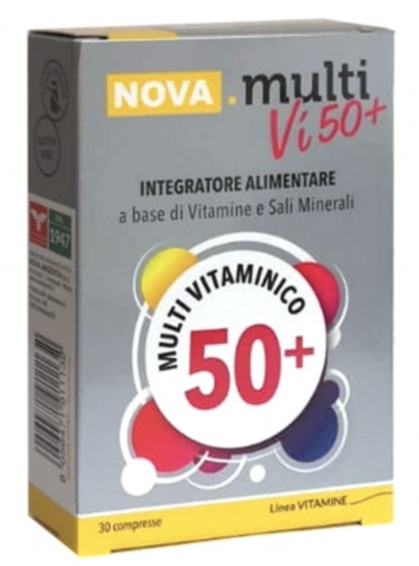 NOVA MULTIVI 50+ 30CPR — confronto prezzi