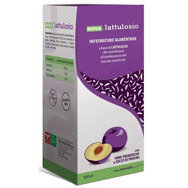 Nova Lattulosio Integratore per Regolarità Intestinale 150 ml
