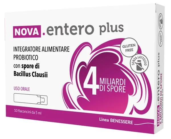 Nova Argentia Nova Entero 4 Miliardi Integratore Probiotico 10 Flaconcini