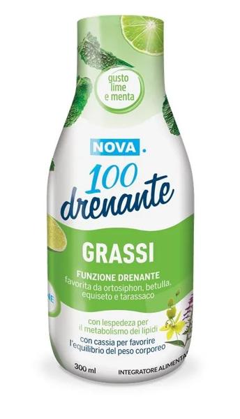 Nova 100 Drenante Grassi Gusto Lime e Menta Integratore Liquido 300 ml — confronto prezzi