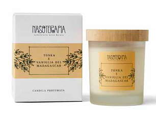 Nasoterapia candela tonka e vaniglia del madagascar 180g