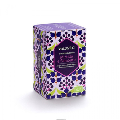 Neavita Mirtillo e Sambuco Infuso Biologico, 15 Filtri