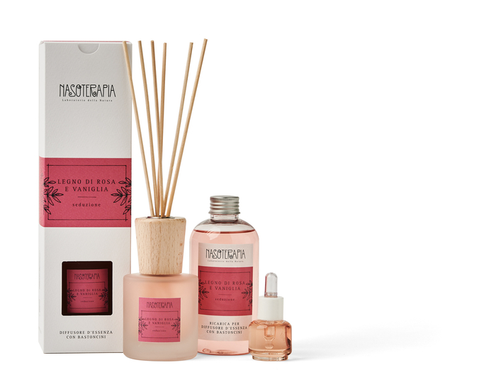 Nasoterapia Diffusore D'Essenza - Legno Di Rosa E Vaniglia, 100ml — confronto prezzi