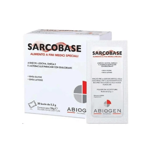 Sarcobase Alimento ai fini Medici Speciali Per Sarcopenia e Decadimento Muscolare 30 Bustine — confronto prezzi