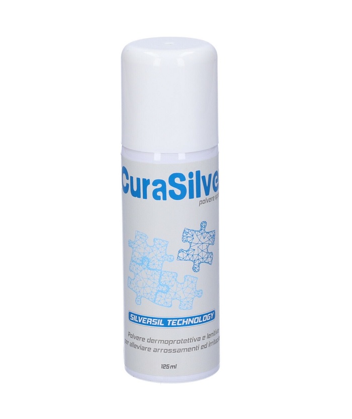 Curasilver Polvere Dermoprotettiva Lenitiva Spray Cutaneo 125ml