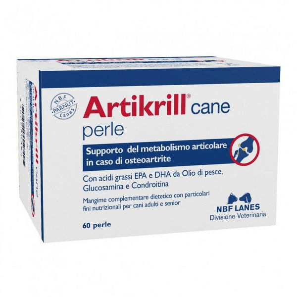 Nbf Lanes Artikrill Integratore Articolare Cane 60 Perle