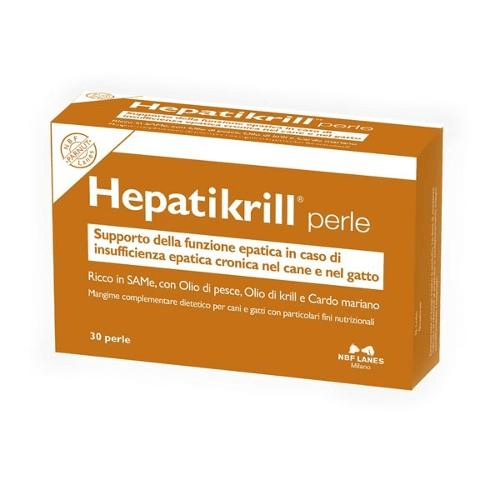 Hepatogentikrill Cani e Gatti Integratore per la Funzione Epatica 30 Perle