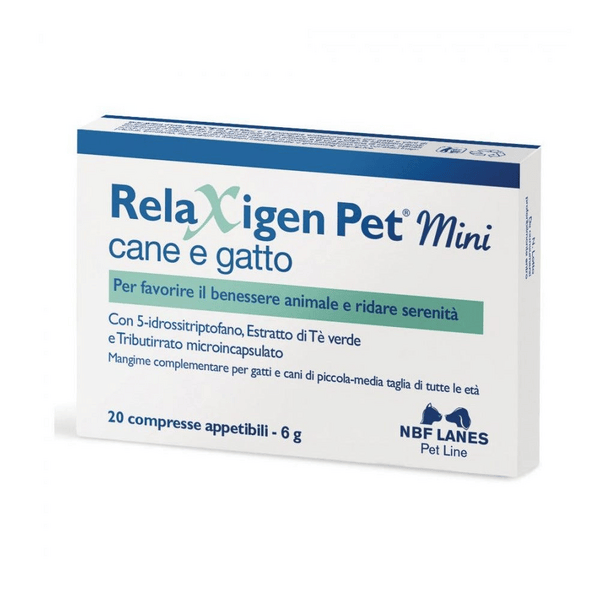 Relaxigen Pet Mini Integratore per animali per il benessere mentale 20CPR Vet