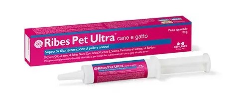 Ribes Pet Ultra Pasta Palatabile Supporto Funzione Cutanea e Pelo Cani e Gatti 30 g
