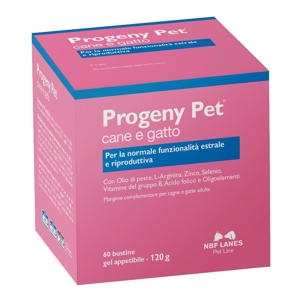 Progeny Pet Mangime Complementare per Supporto alla Fertilità per Cane e Gatto 60 Bustine — confronto prezzi