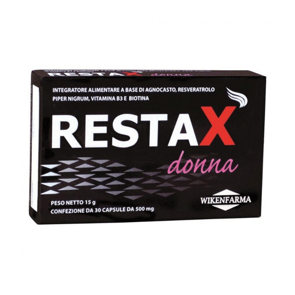 Restax Donna Integratore per Stress e Ansia 30cps
