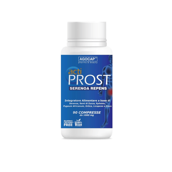 Actiprost Integratore alimentare per la prostata con serenoa repens ed epilobio 90 pz Compresse