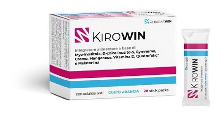 Pharmawin Kirowin - Integratore per il metabolismo e l'equilibrio ormonale, 20 stick pack da 3 g