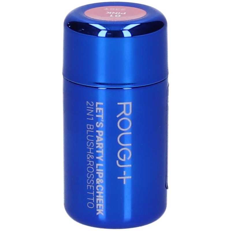 Rougj+ Let's Party Lip&cheek 2in1 Blush E Rossetto 01 Rosa