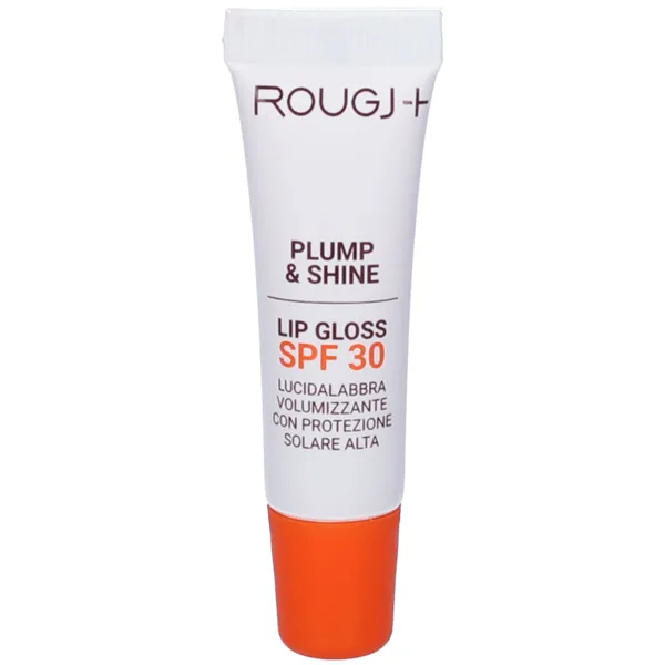 Rougj+ Plump & Shine 10 ml Gloss Labbra Volumizzante con Protezione Solare SPF30