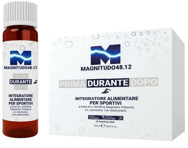 Magnitudo 48.12 28 Flaconcini Integratore di Magnesio e Potassio per Sportivi — confronto prezzi