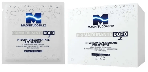 Magnitudo 48.12 Dopo 28 bustine Integratore di Creatina per Sportivi