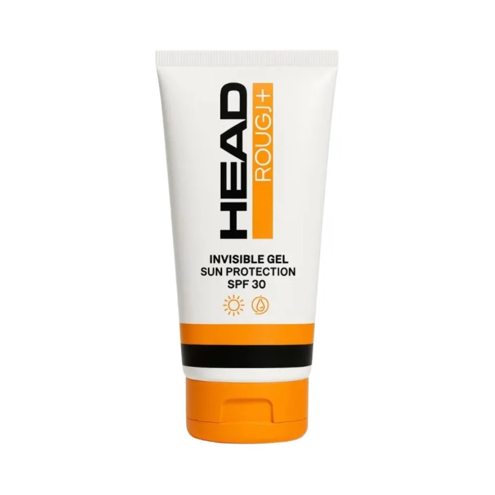 Rougj Head Gel Solare Invisibile SPF30 Gel protezione solare alta viso corpo e cuoio capelluto, 50 ml