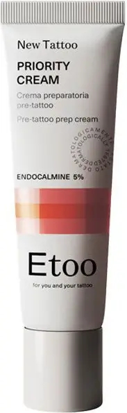 Etoo Priority Cream Crema Preparatoria Per Tatuaggi 30ml — confronto prezzi