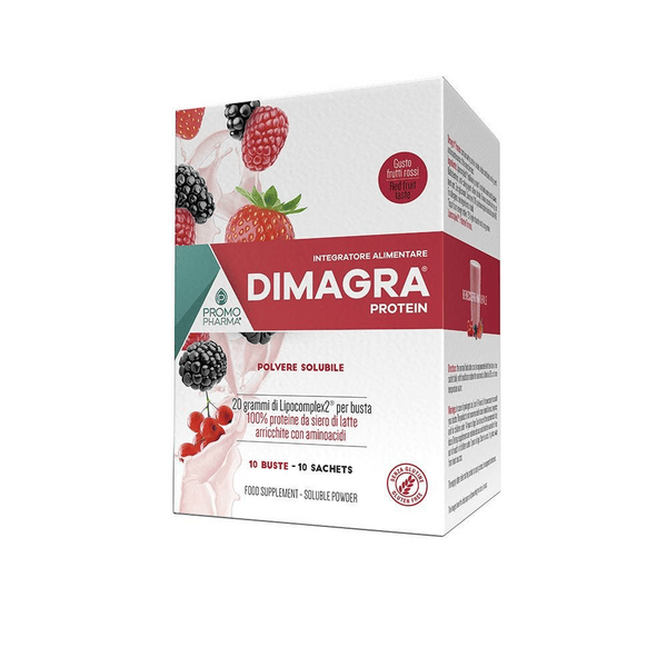 Dimagra protein red fruit 10 buste — confronto prezzi