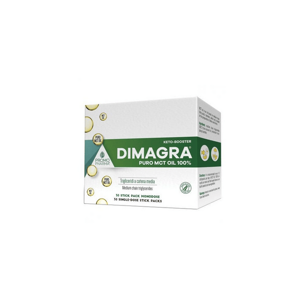 Promopharma Dimagra - Puro MCT Oil 100% Olio per la perdita di peso, 30 stick