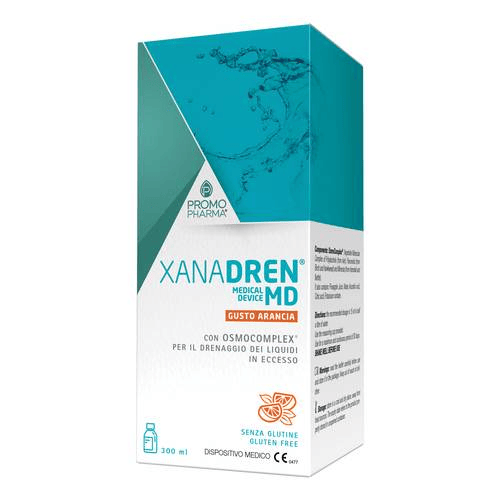 Xanadren Md Per il Drenaggio dei Liquidi Gusto Arancia 300 ml