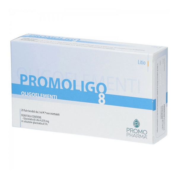 Promoligo 8 Litio Oligoelementi 20 Fiale da 2 ml