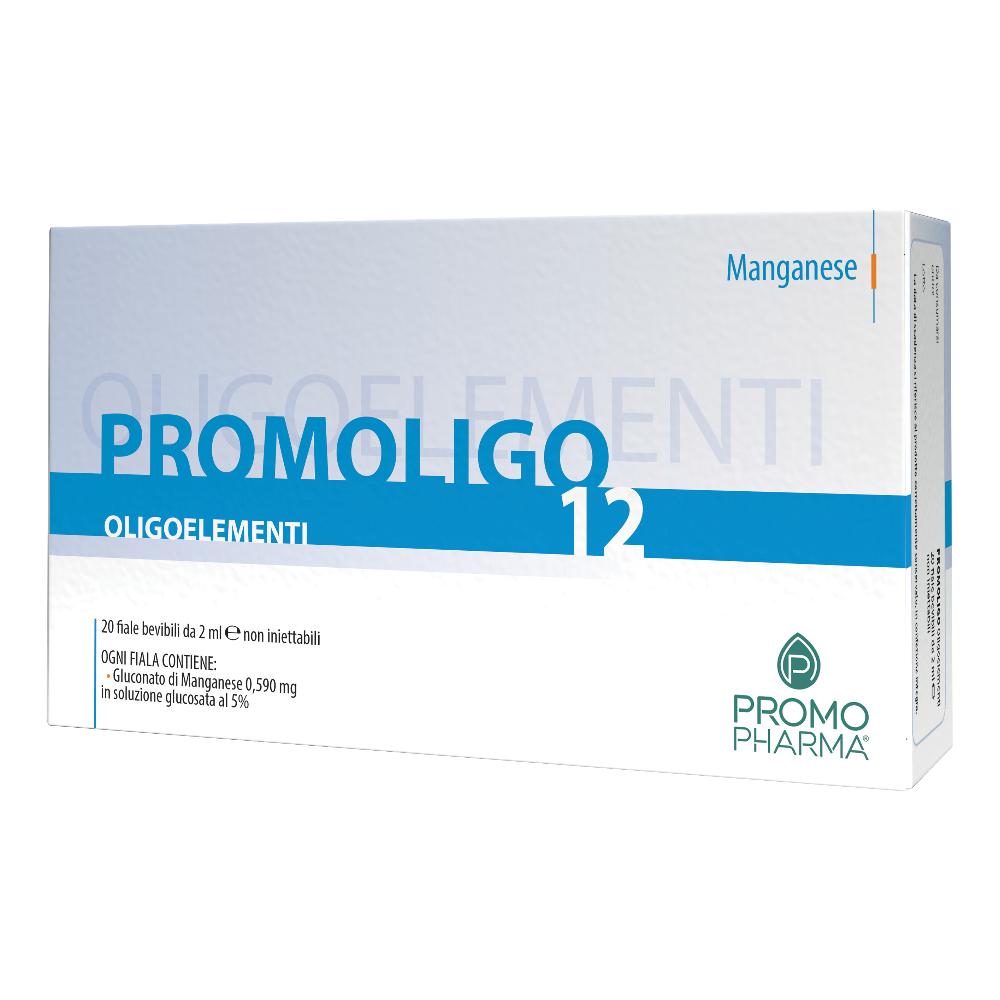 PromoPharma® PROMOLIGO 12 Manganese Oligoelementi 20x2 ml Fiale