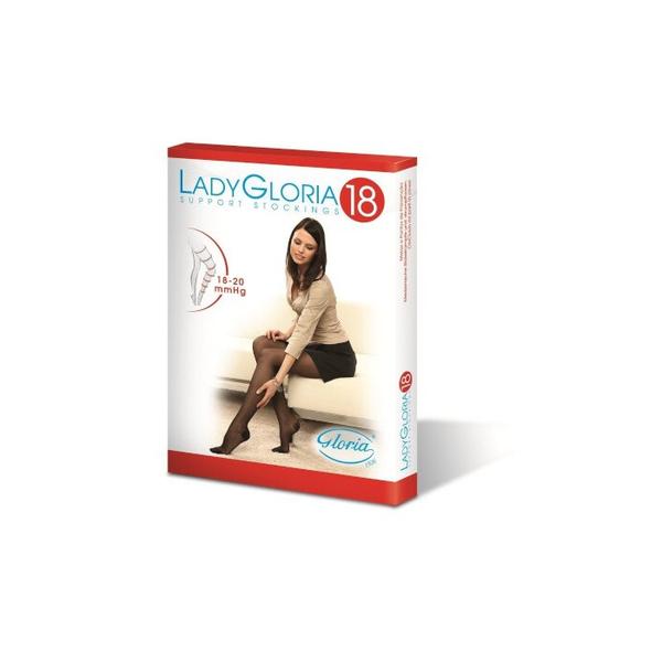 LadyGloria 18 Collant 140 Den A Punta Aperta Taglia 3 Colore Daino 1 Pezzo